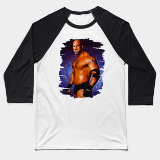 Goldberg \\ WWE \ BrushArt Baseball T-Shirt